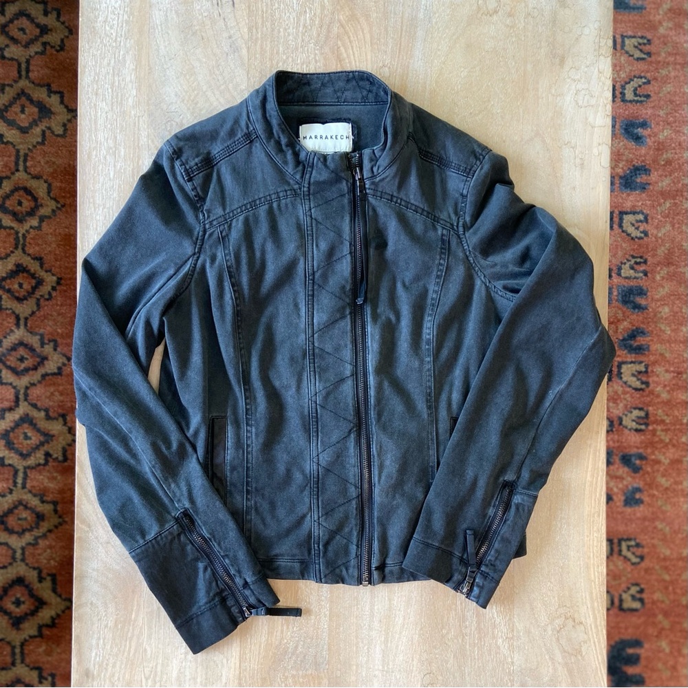 Anthropologie Marrakech Jordan Moto Jacket Size Medium